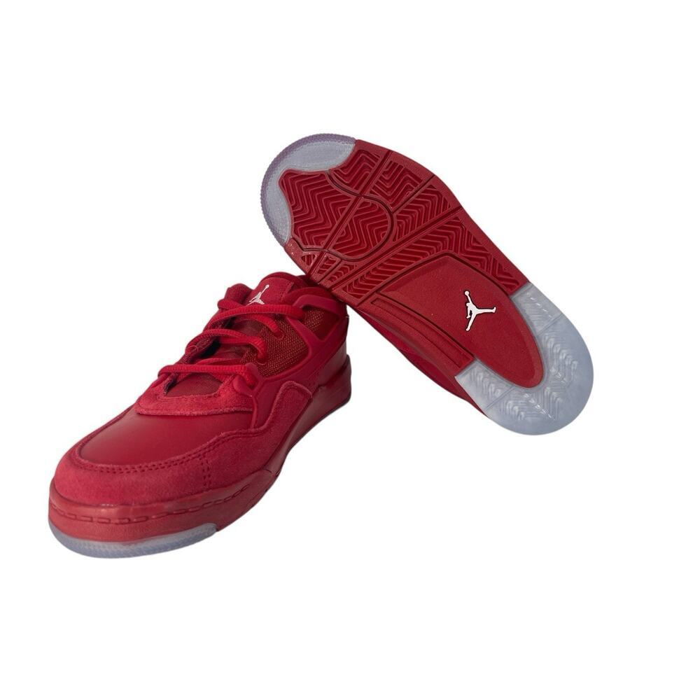 Jordan 4 RM Varsity Red White Little Kids Shoes Size 2Y FQ7936-601 NWOB